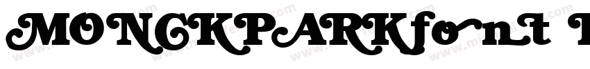 MONCKPARKfont Regular字体转换